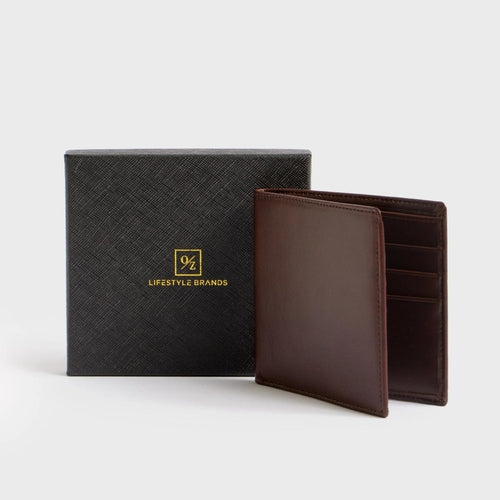 Leather Men’s Luxury Bi-Fold Wallet
