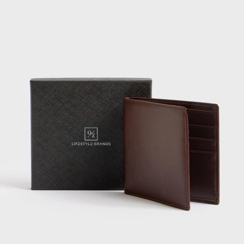 Leather Men’s Luxury Bi-Fold Wallet